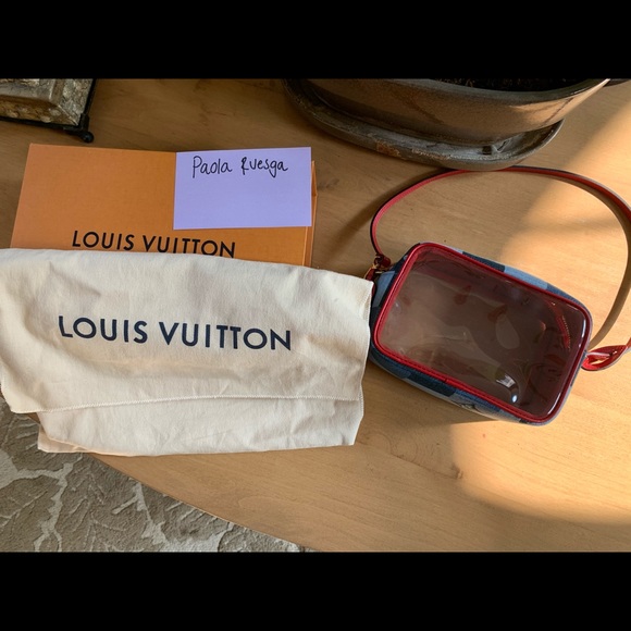 Louis Vuitton Denim Beach Pouch - Picture 1 of 7